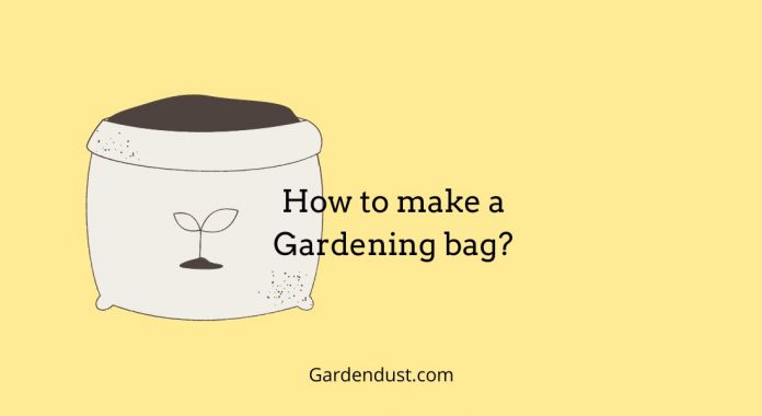 How to Make a Gardening bag/Grow bag at Home?